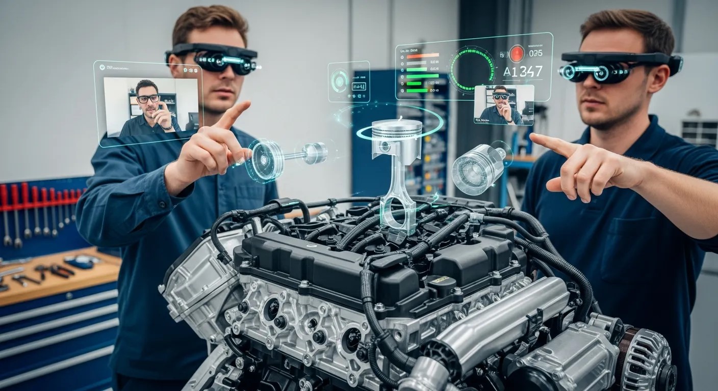AR Mechanics in Collaborative Environments