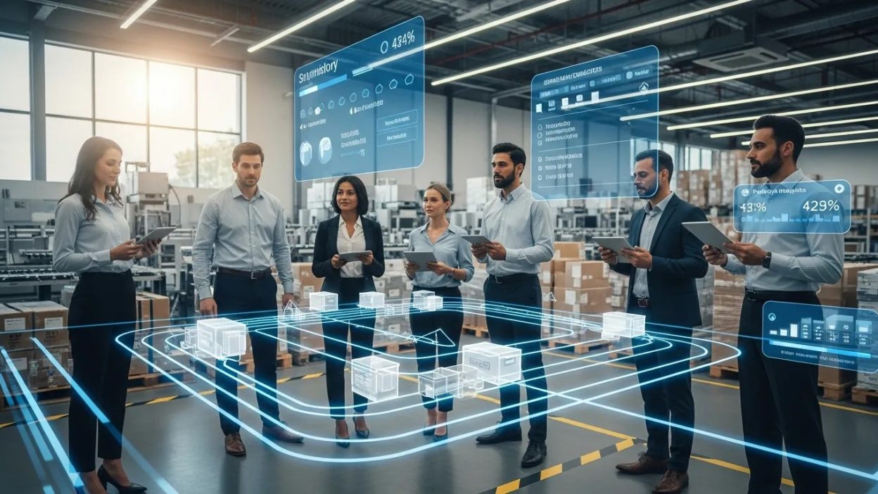 AR Supply Chain Visibility for B2B Marketing