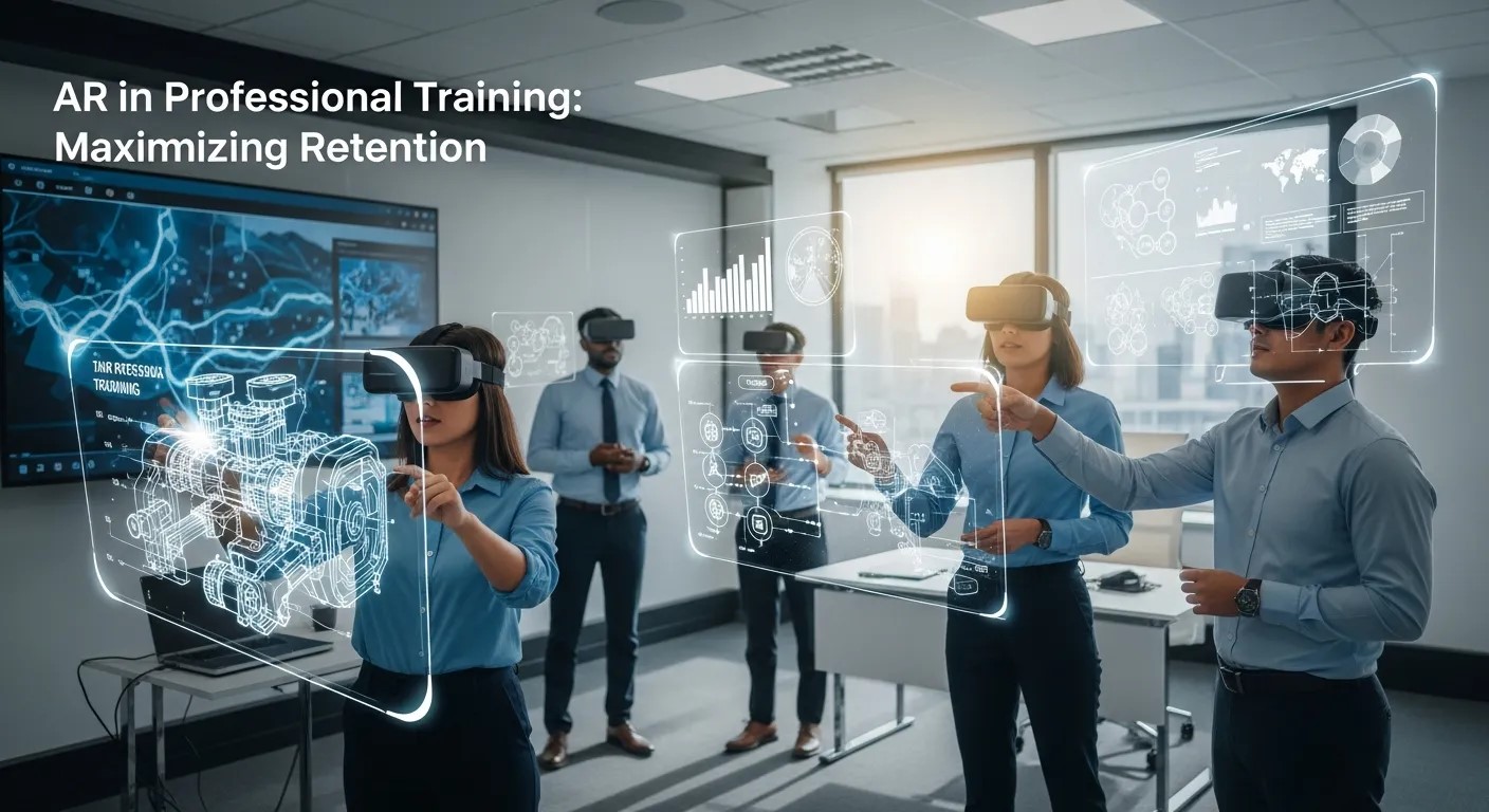 AR in Professional Training: Maximizing Retention