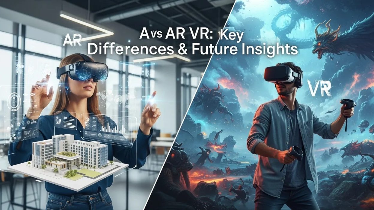 AR vs VR: Key Differences & Future Insights