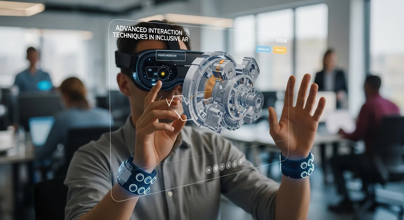 Advanced Interaction Techniques in Inclusive AR