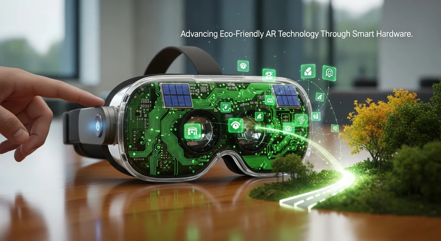 Advancing Eco-Friendly AR Technology Through Smart Hardware