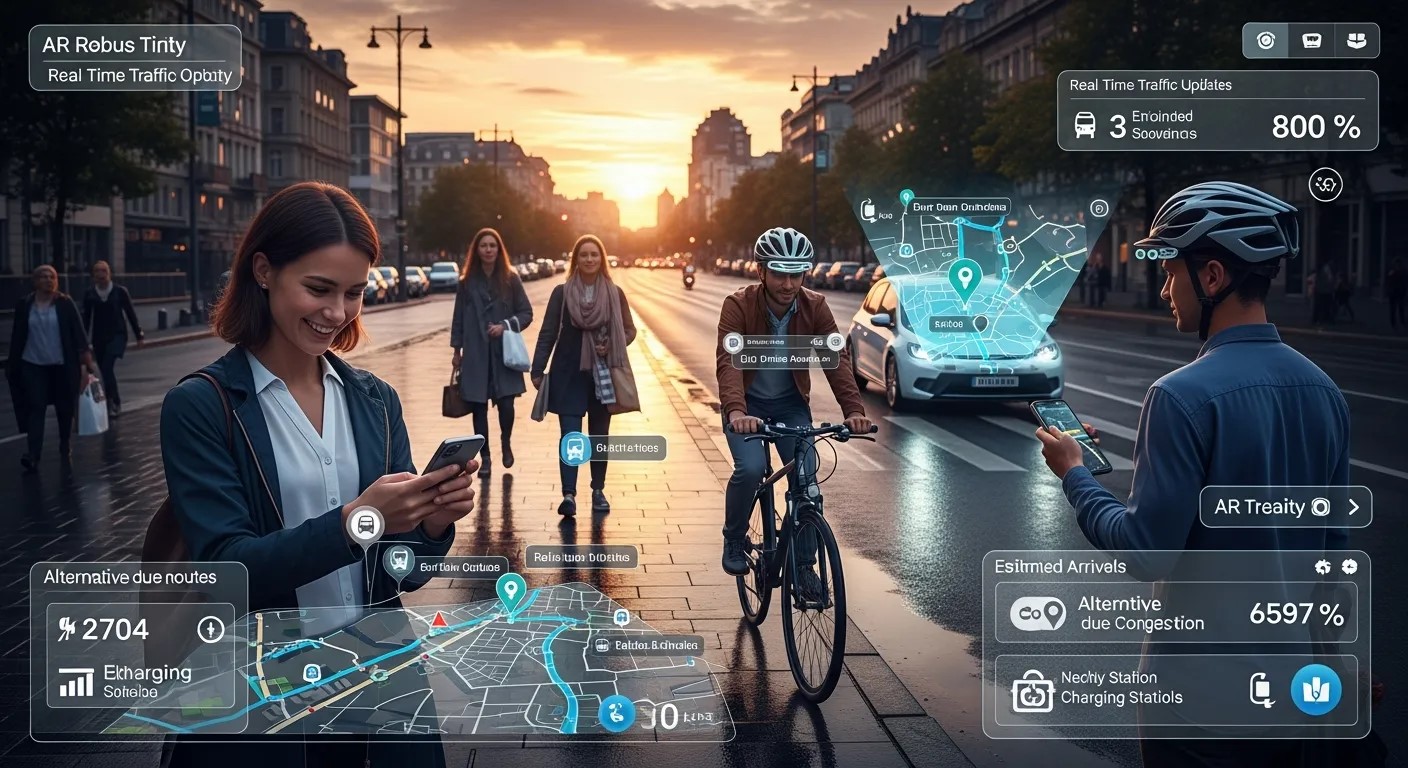 Benefits of AR Navigation Systems for Urban Mobility
