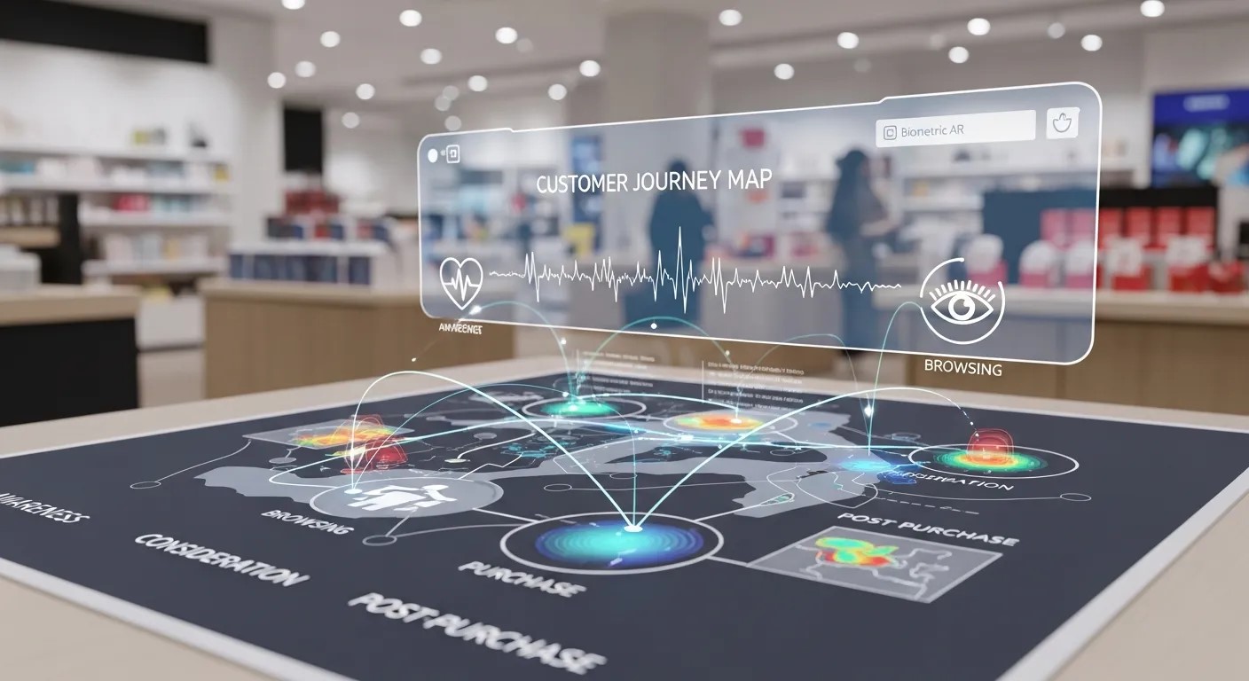Biometric AR in Customer Journey Mapping