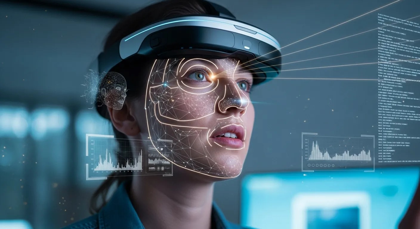 Enhancing AR Experiences with Facial Tracking and Neural Analysis