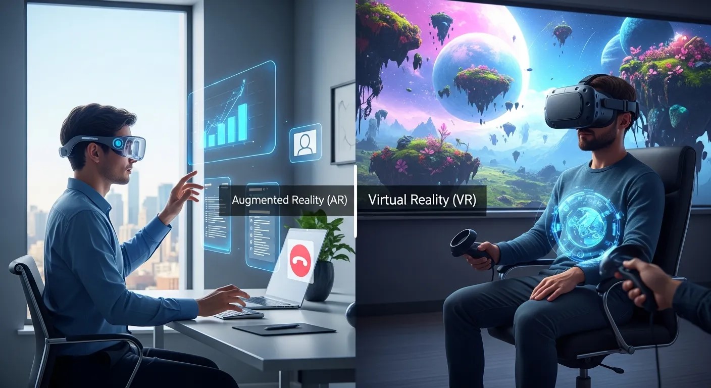 Key Differences Between AR and VR