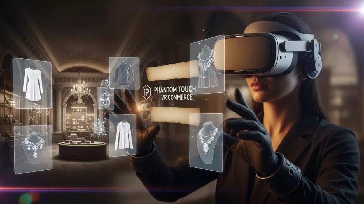 Phantom Touch VR Commerce for Next Level Experiences