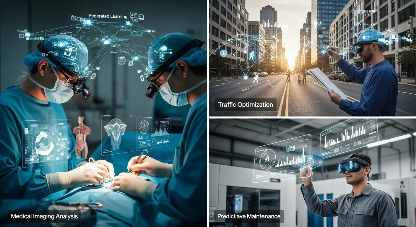 Real-World Use Cases of Federated Learning in AR