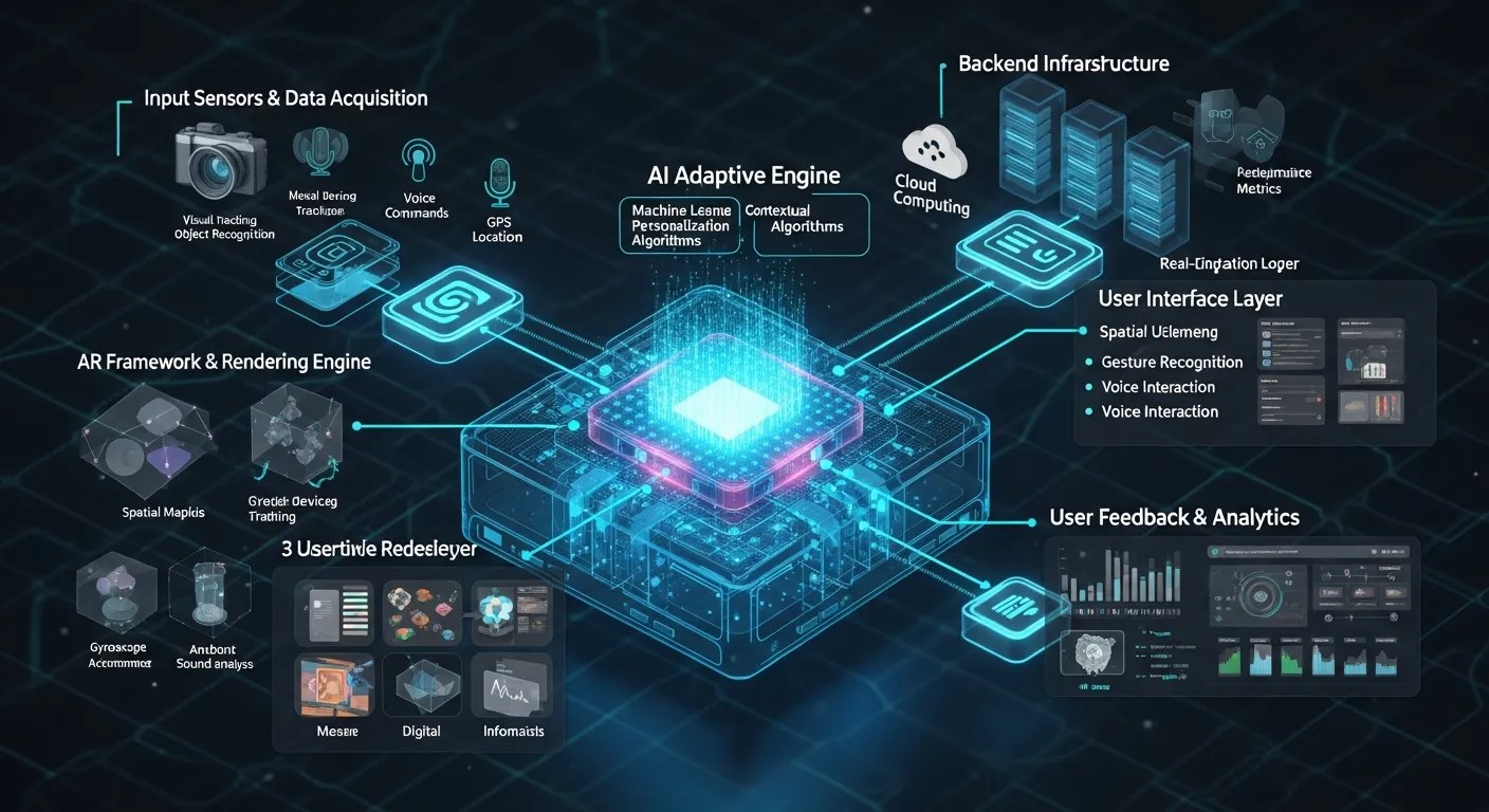 Technical Architecture of AI Adaptive AR UX