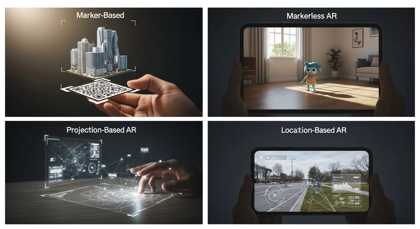 Four Types of Augmented Reality That Power Modern AR