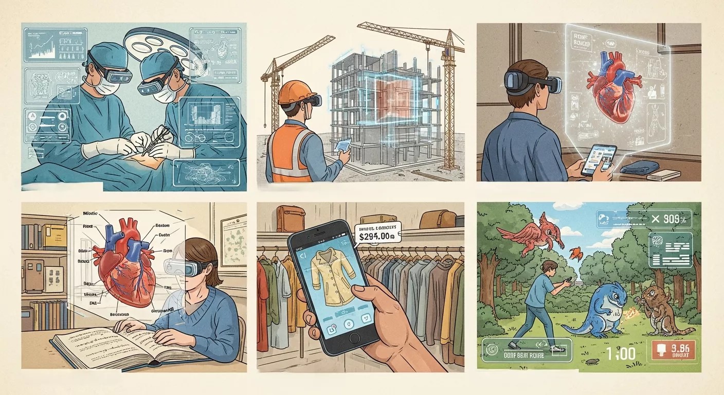 Real-World Applications of Augmented Reality