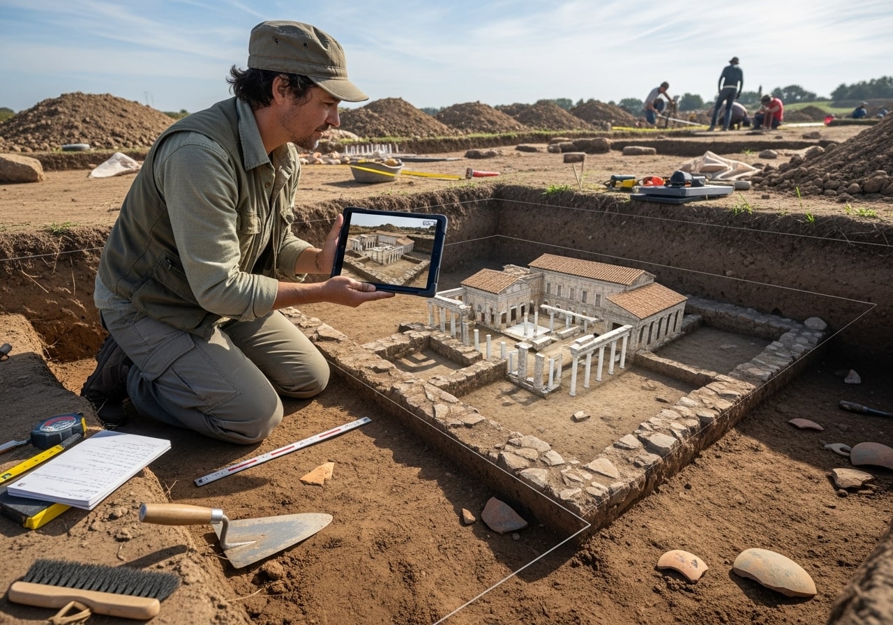 Role of AR in Archaeological Fieldwork