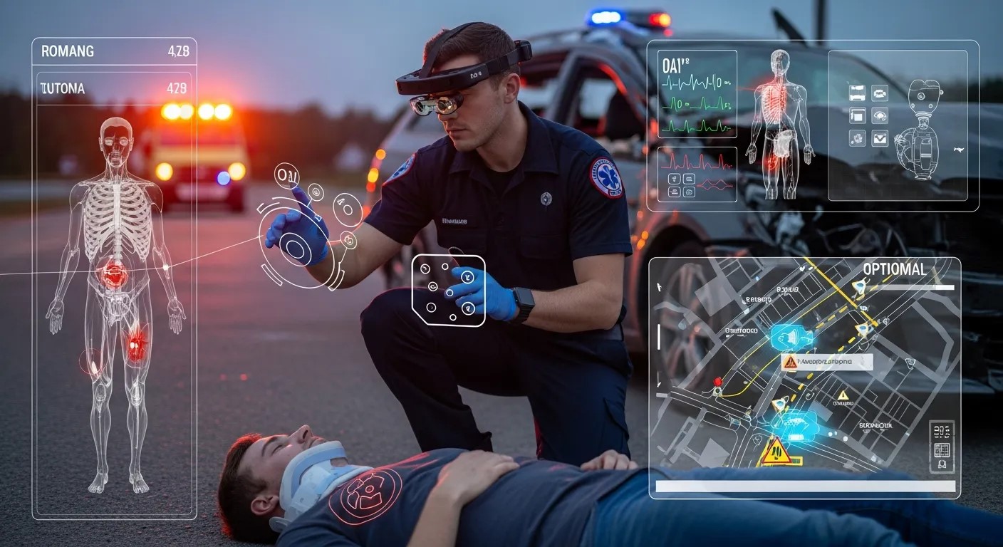 AR Emergency Response in Real-World Rescue Operations