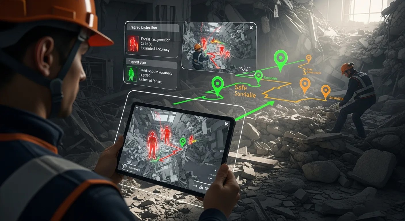 AR Facial Tracking for Improved Rescue Operations