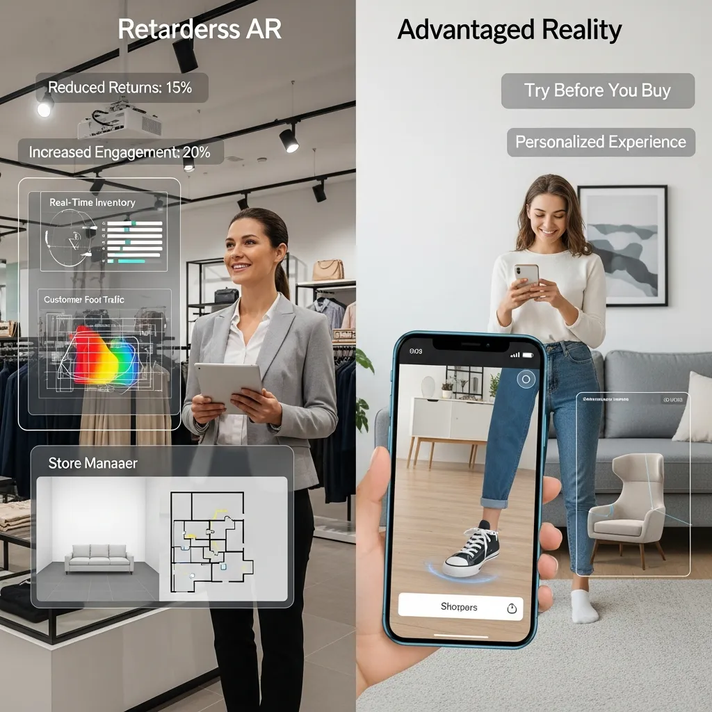 Augmented reality improving shopping experience for customers and retailers