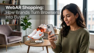 WebAR Shopping : How Brands Turn Browsers Into Buyers